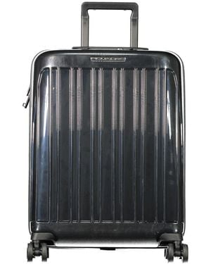 Piquadro Black Policarbonato Luggage And Travel