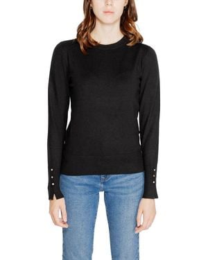 Jacqueline De Yong Black Viscose Tops & T
