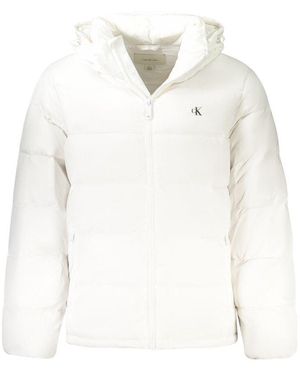 Calvin Klein Poliammide Jacket - White