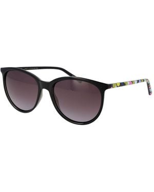 Ted Baker Black Acetate Sunglasses - Brown