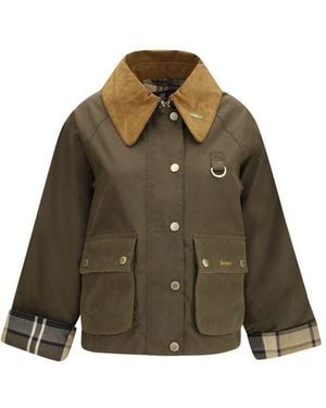 Barbour Bicolor Cotton Full - Green