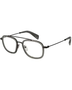 Yohji Yamamoto Plastic Glasses (Frames) - Brown