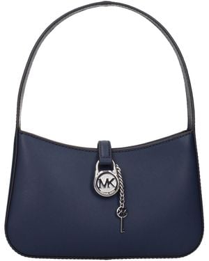 Michael Kors Blue Leather Handbags
