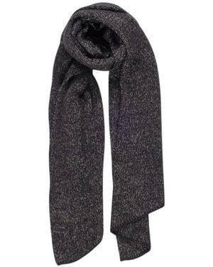 Pieces Black Recycled Polyester Scarf
