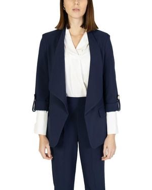 Rinascimento Blue Polyester Suits & Blazer