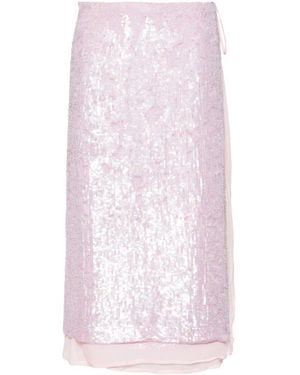 P.A.R.O.S.H. P.A.R.O..H. Skirts - Pink