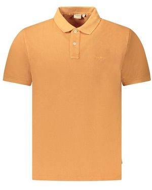 Pepe Jeans Cotton Polo Shirt - Orange