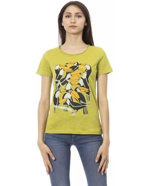 TRUSSARDI ACTION Green Cotton T - Yellow