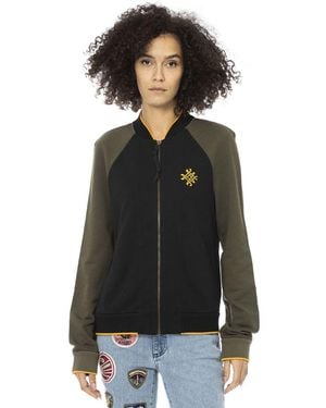 MR & MRS Black Cotton Sweater