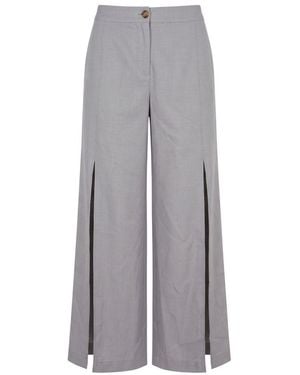 Trussardi Grey Polyester 's Pant