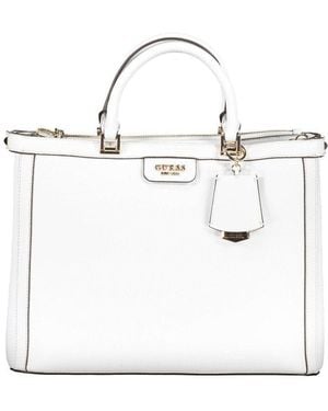 Guess Polyethylene Handbag - White