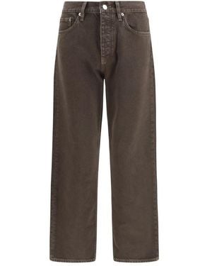 sunflower Brown Cotton Relaxed Fit Jeans