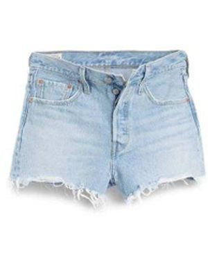 Levi's Blue Denim Shorts