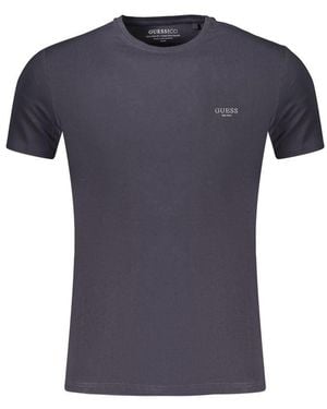 Guess Blue Cotton Men's T