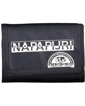 Napapijri Blue Polyester Wallet