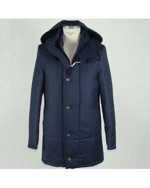 Made In Italy Elegant Italian Wool - Blue