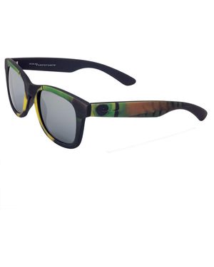 Italia Independent Green Acetate Sunglasses - Black