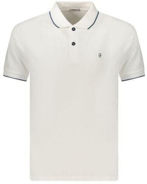 COVERI MOVING Bianco Cotton Men Polo - White