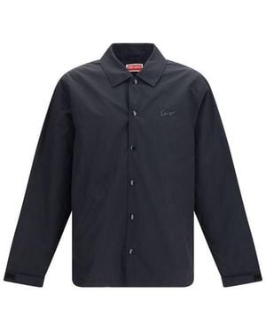 KENZO Lightweight Cotton And Nylon Jacket - Blue
