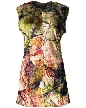 Desigual Viscose Dress - Green