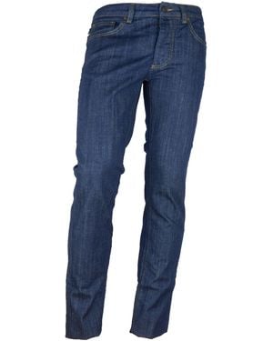 Roberto Cavalli Chic Dark Regular Fit Denim - Blue