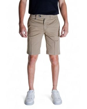 Antony Morato Beige Cotton Bermuda Shorts - Grey