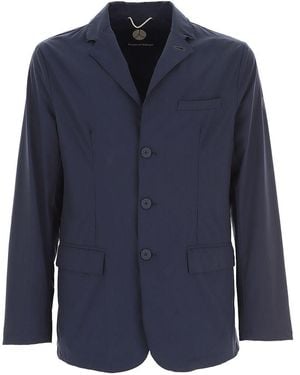 People Of Shibuya Elegant Water-Repellent Jacket - Blue