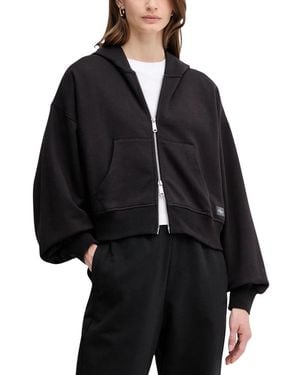 Calvin Klein Black Cotton Hoodie