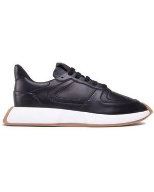 Giuseppe Zanotti Leather Trainers - Blue