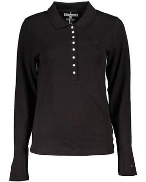 Tommy Hilfiger Cotton Polo 'Shirt - Black