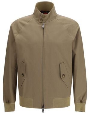 Baracuta Beige Polyester Jacket - Green