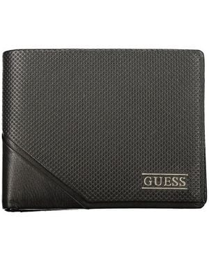 Guess Black Leather Men's Wallet