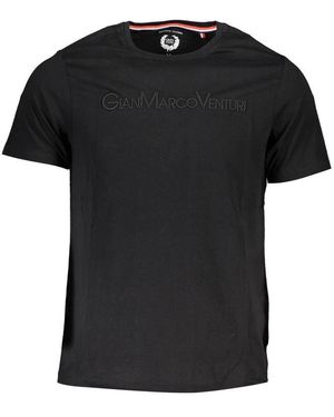 Gianmarco Venturi Cotton T-Shirt - Black