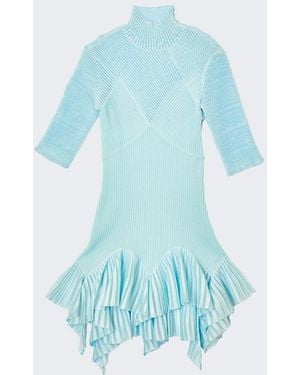 Givenchy Blue Fibres Casual Dress