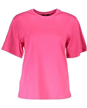 Roberto Cavalli Cotton T-Shirt - Pink