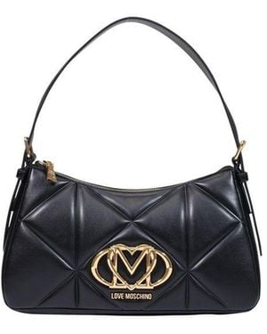 Love Moschino Black Polyethylene Handbag