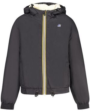 K-Way Black Polyamide 's Jacket - L - Blue