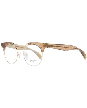 Yohji Yamamoto Gold Metal & Plastic Glasses (frames) - Metallic