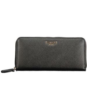 Twinset Nero Polyurethane 's Wallet - Black
