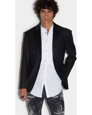 DSquared² ² Fibres Blazer - Blue