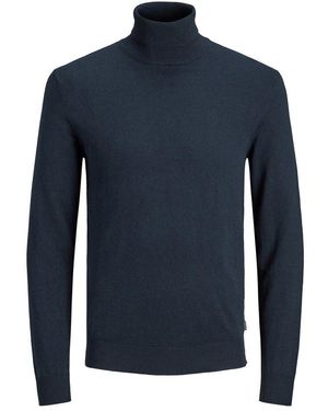 Jack & Jones Blue Cotton Jumper