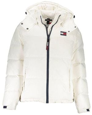 Tommy Hilfiger Polyester Jackets & Coat - White