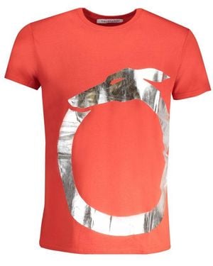 Trussardi Cotton T-Shirt - Red