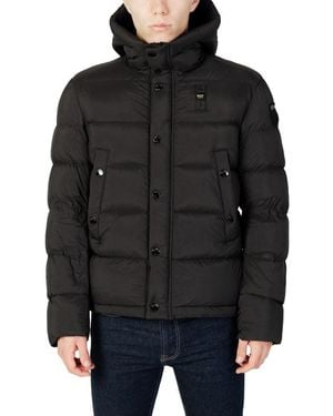 Blauer Black Polyamide Jacket