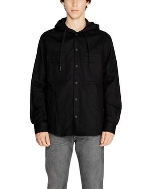 Antony Morato Black Cotton Shell Jacket