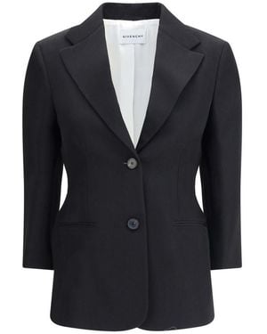 Givenchy Black Wool Clothing - Blue