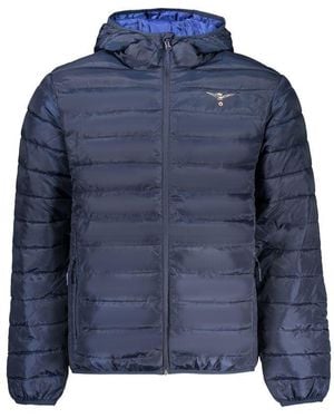Accademia Militare Blu Polyester Men's Jacket - Blue