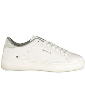 Gas Bianco Poliuretano Donna Sneaker - White