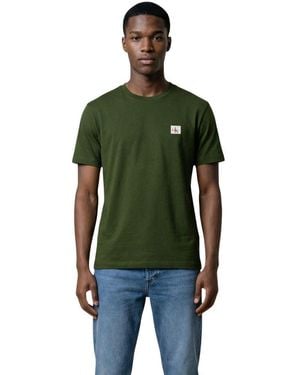 Calvin Klein Cotton T-Shirt - Green
