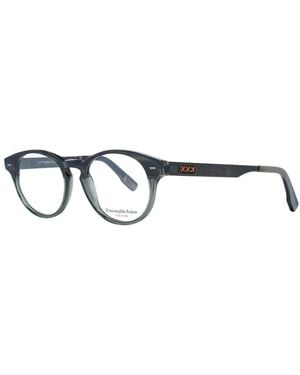 ZEGNA Grey Plastic Glasses (frames)